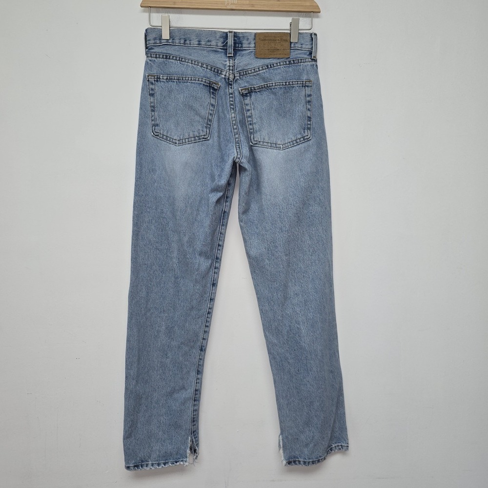 Abercrombie & Fitch Vintage Jeans Size 6 USA Made 5-Pocket Straight Leg Womens - Picture 2 of 13